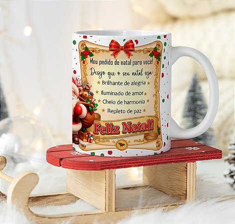 Caneca Porcelana Personalizada - Coleção Natal 2025 - P1 (17)