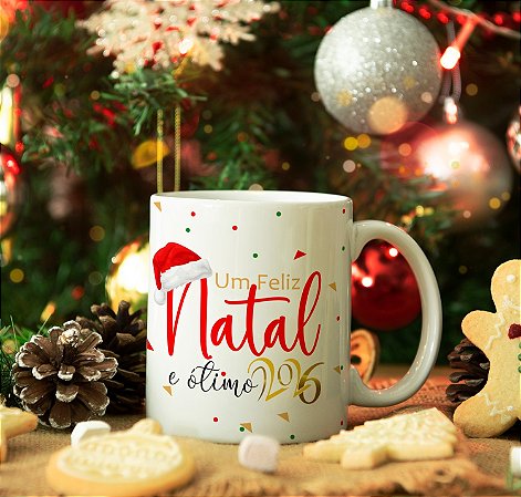 Caneca Porcelana Personalizada - Coleção Natal 2025 - P1 (20)