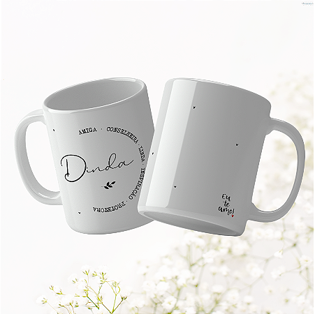 DUPLICADO - Caneca Porcelana Personalizada - Coleção DESENHOS