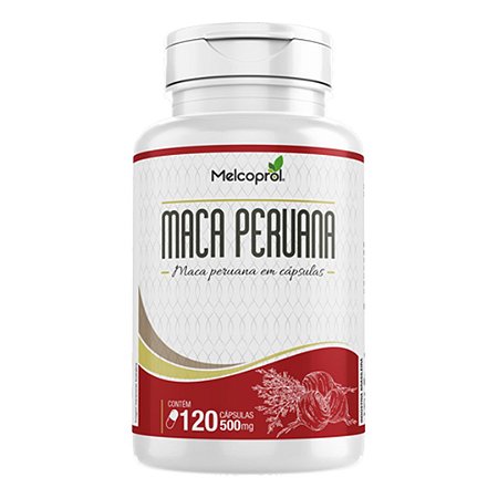 Maca Peruana Premium 120 Capsulas 500mg | Melcoprol