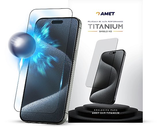 Pelicula Titanium Shield HD - Pack c/ 20 un