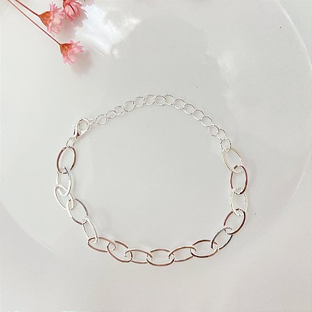 Pulseira Correntinha Prata