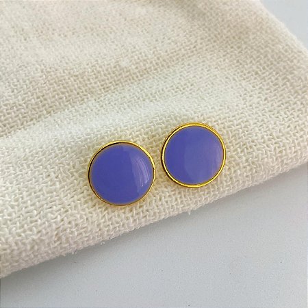 Brinco Circulo Violeta