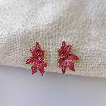 Brinco Floratta Rosa