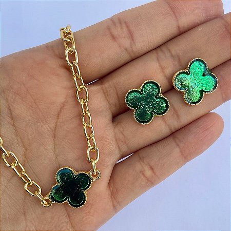 Conjuno Trevo Virginia Verde