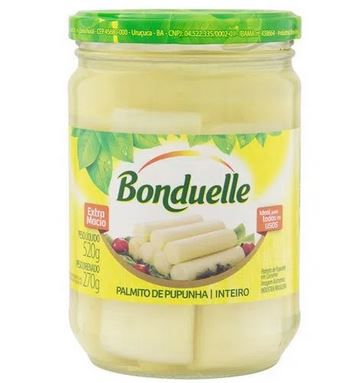 PALMITO DE POPUNHA  BONDUELLE  15/300 GR