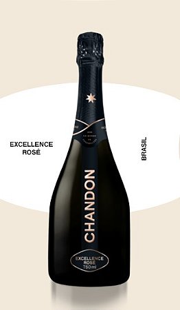 ESPUMANTE NACIONAL CHANDON  EXCELENCE BRUT ROSE  750 ML