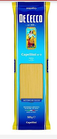MASSA DE CECCO ITALIANA CAPELLINNI  25/500 GRS