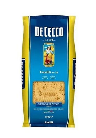 MASSA DE CECCO ITALIANA FUSILI  24/500 GRS