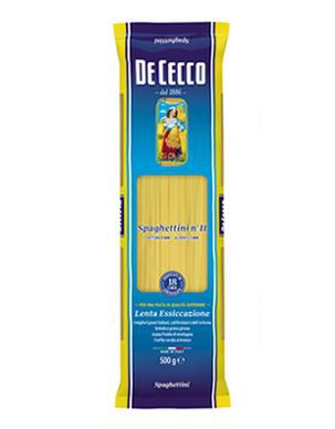 MASSA DE CECCO ITALIANA  SPAGUETTINI 11   24/500 ML