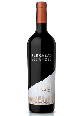 VINHO ARGENTINO  TERRAZAS RESERVA MALBEC  TINTO  1500 ML