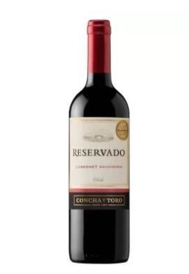 VINHO CHILENO CONCHA E TORO  RESERVADO CABERNET SAUVIGNON TTO 750 ML