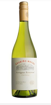 VINHO CHILENO COUSINO MACUL  ANTIGUAS RESERVAS CHARDONAY BRANCO 750  ML
