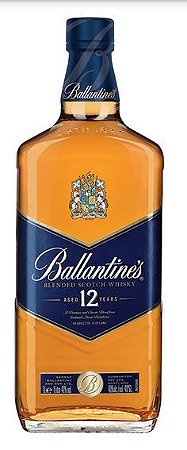 WHISKY ESCOCES BALLANTINES FINEST 12 ANOS  1000 ML
