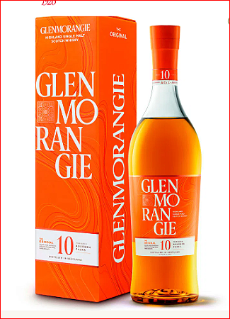 WHISKY ESCOCES  GLENMORANGE ORIGINAL  10  ANOS  750ML