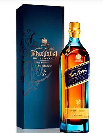 WHISKY ESCOCES    J W BLUE LABEL      750  ML