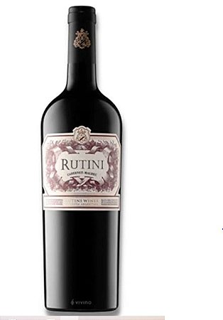 VINHO ARGENTINO RUTINNI CABERNET /MALBEC 750 ML