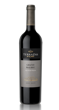 VINHO ARGENTINO TERRAZAS GRAND RESERVA CABERNET SAUVIGNON TINTO 750 ML