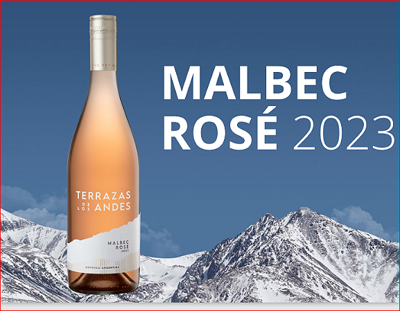 VINHO ARGENTINO TERRAZAS RESERVA  MALBEC  ROSE 750 ML