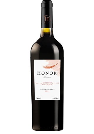 VINHO CHILENO HONOR RESERVA CABERNET SAUVIGNON TINTO 750 ML