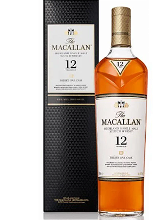 WHISKY SINGLE MALT MACALLAN  12 ANOS SHERRY OACK DOUBLE CASK 750 ML
