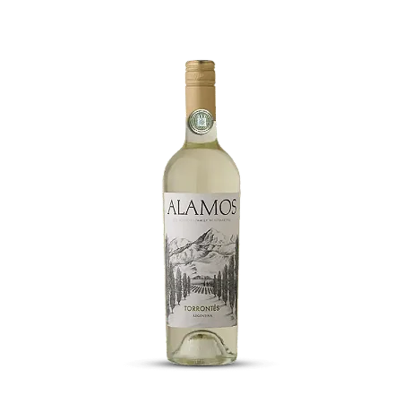 VINHO ARGENTINO ALAMOS TORRONTES BRANCO 750 ML