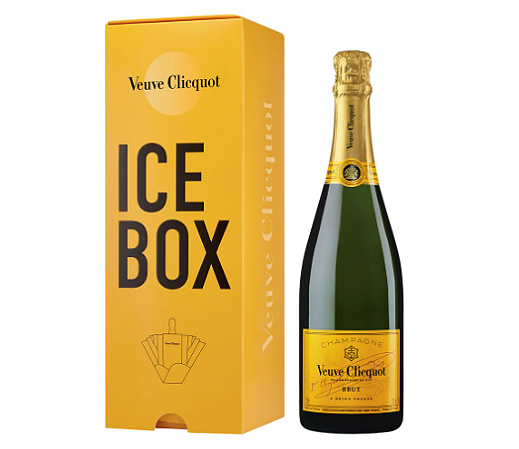 CHAMPANHE FRANCESA VEUVE CLIQUOT BRUT ICE BOX 750 ML