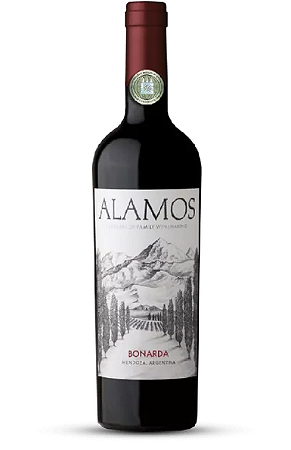 VINHO ARGENTINO ALAMOS BONARDA TINTO 750 ML