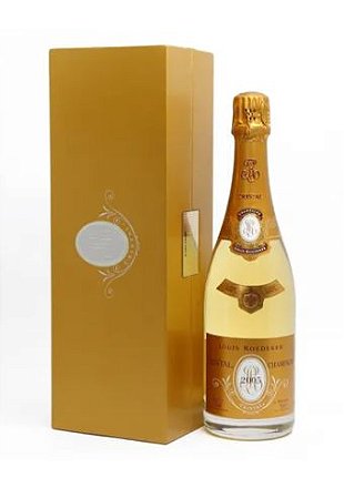 CHAMPAGNE FRANCESA CRISTAL LOUIS ROEDERER BRUT SAFRA 2016 750 ML