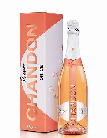 ESPUMANTE NACIONAL CHANDON PASSION ROSÉ DEMI-SEC 750 ML