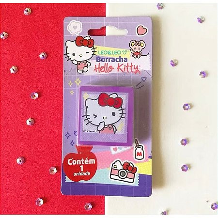 Borracha Hello Kitty Lilas