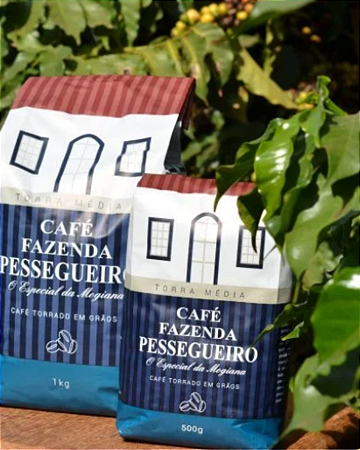 Café Fazenda Pessegueiro Grãos 1 Kilo
