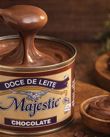 Doce de Leite Majestic com Chocolate Premium