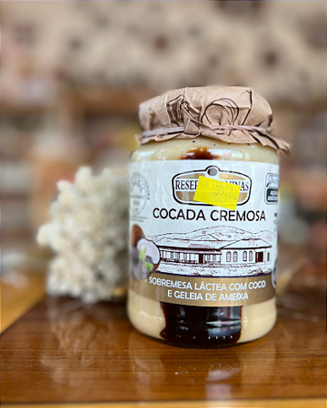 Cocada com Ameixa Vidro 650grs Reserva de Minas