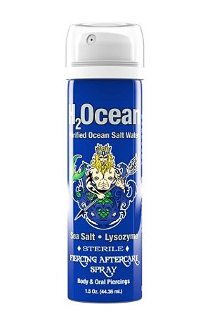 Sea Salt Piercing Aftercare Spray 44,36ml - H2OCEAN