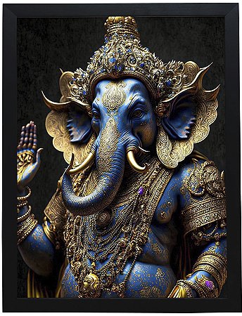 Quadro Decorativo - Ganesha 02