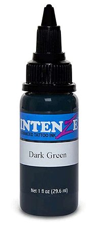 Tinta Dark Green 30ml  - Intenze