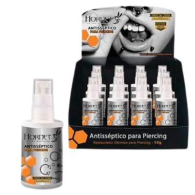 Spray Antisséptico p/ Piercing Hornet - 30ml - Caixa com 12 unidades