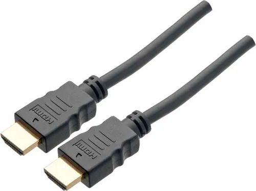 Cabo HDMI 4K ULTRA HD 30 AWG s/ filtro O.D:5,5MM 3D 2.0V DOURADO 1 Metro