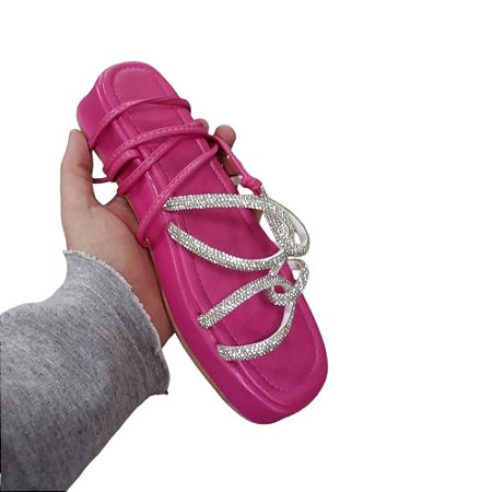 Sandália Brilho Premium