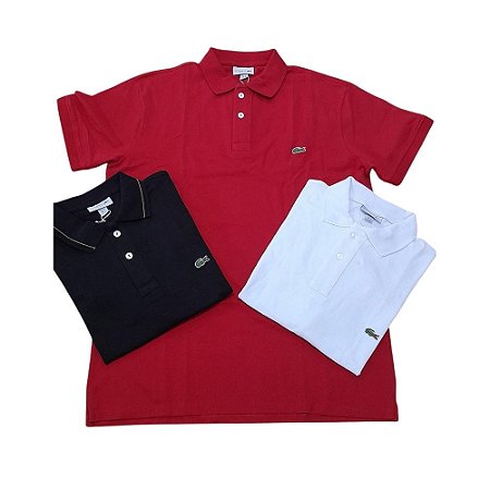 Camisas Gola Polo (combo com 3 peças)