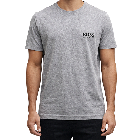 Camiseta Cinza Claro Básica Masculina | Desconto Progressivo no Carrinho