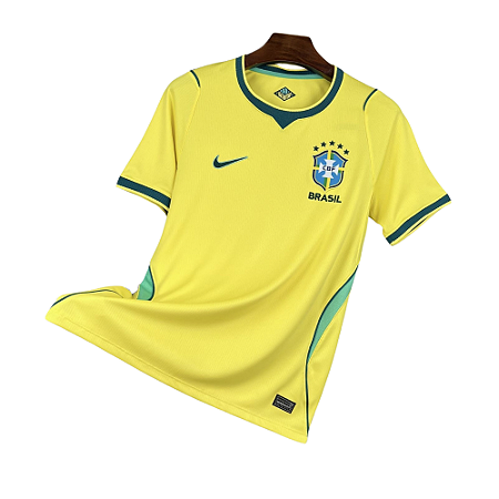 Camisa Brasil Amarela 2026 Importada 1.1 - Modelo Torcedor