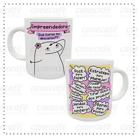 Caneca cerâmica 325ml - Empreendedora