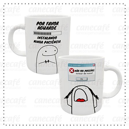 Caneca cerâmica 325ml - Paciência