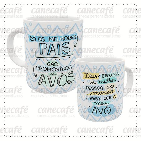 Caneca cerâmica 325ml - Promovido a Avô