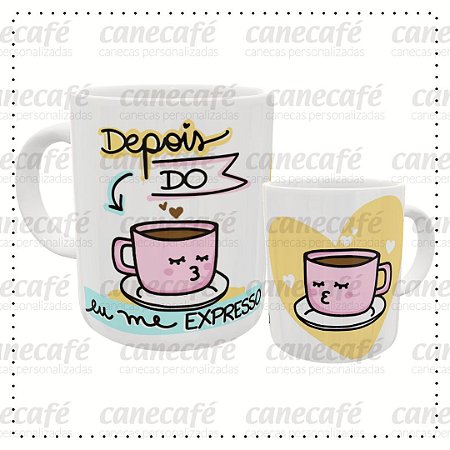 Caneca cerâmica 325ml - Depois do café