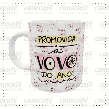 Caneca cerâmica 325ml - Vovó do Ano