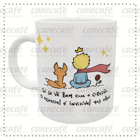 Caneca cerâmica 325ml - Pequeno Príncipe