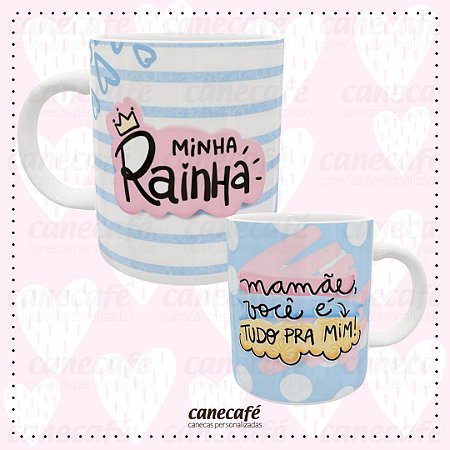 Caneca cerâmica 325ml - Minha Rainha